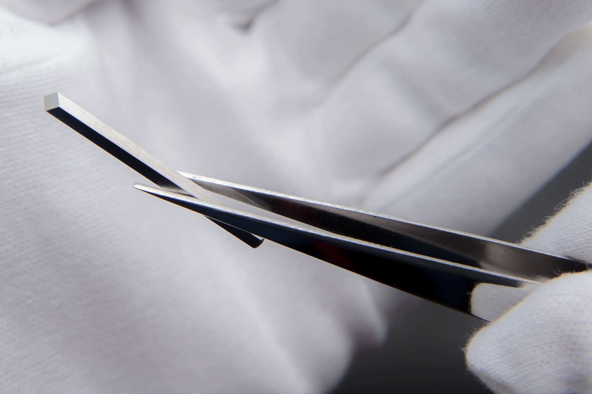 Reflector manufacturing - Pins are assembled into the molds after inspection by human and machine (laser) measurements, etc.